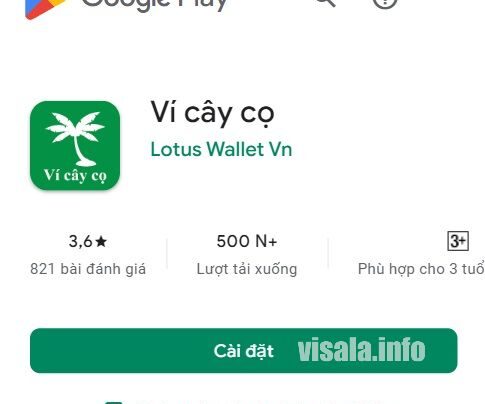 Ứng dụng có sẵn dành cho Android