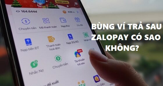 Các hệ lụy nếu bùng ví Zalopay