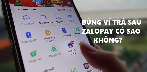 Các hệ lụy nếu bùng ví Zalopay