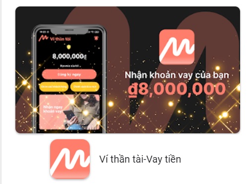Ví thần tài vay tiền