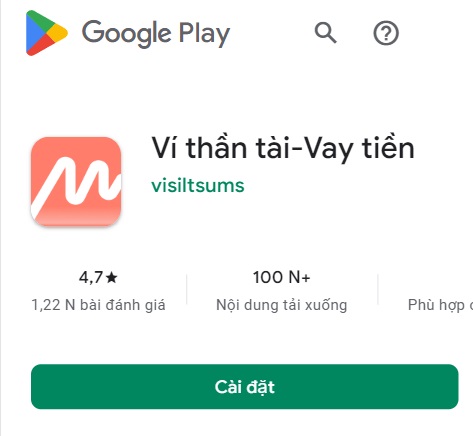 Các bước cài đặt app